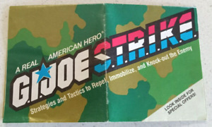 Vintage GI Joe 1986 ARAH Strike Booklet Pamplet Brochure
