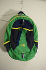The North Face Recon Squash Kids Bright Green Backpack School Outdoors Casual