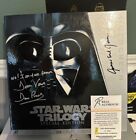 Darth Vader David Prowse AND James Earl Jones signed Laserdisc Case COA