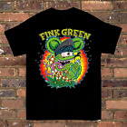 Ed Roth Rat Fink Green Funny Short Sleeve Black Shirt S-345XL - Free Shipping