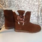 Woman's 143 Arlington Size 9 Brown Fabric Winter Boots NEW