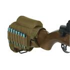 Rifle Buttstock shell holder & Padded Cheek Rest Ammo Cartridge Pouch Army USA