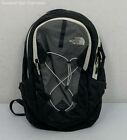 The North Face Jester Backpack Adjustable Strap Pockets Black Gray 20 Inch