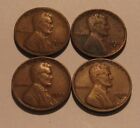 1930 S 1932 D 1933 1933 D Lincoln Cent Penny - Mixed Condition - 65SA