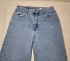 Levis 550 Women Size 10 M Relaxed Tapered Medium Wash Blue Denim Jeans Blank Tag