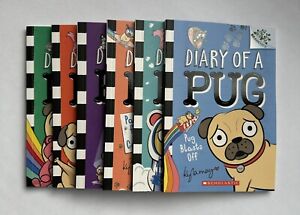 Diary of a Pug Children's Books Lot 6