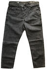 Diesel Rhial Mens Denim 0681D Gray Slim Carrot Skinny Cropped Jeans