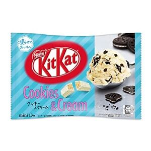Japanese Kit-Kat Cookies & Cream KitKat Chocolates 10 bars Import Japan 03/24