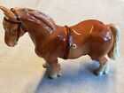Perfect Vintage UCAGCO-Shire, Brown Ceramic HORSE, Japan 7.5x6x2.5