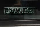 Chevrolet Camaro Z28 IROC 88-92 Reproduction Anti-Theft Window Decal Delco Bose