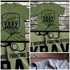 Krav Maga t-shirt martial arts military lethal self defense fighting fists tee