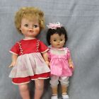 Horsman & P&M Vtg Doll Lot Rooted Hair Sleep Eyes Posable Both Need Spa Date