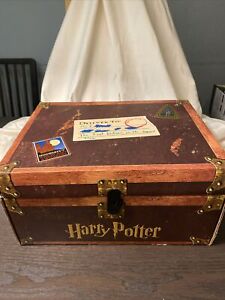 Harry Potter Hardcover Set Books 1-7 Collectible In Trunk Chest Limited Edition