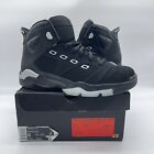 Nike Air Jordan 6-17-23 Men's Size 9 Sneakers DC7330-001 'Black Metallic Silver'