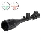 Mil Dot Rifle Scope Pinty 6-24X50 Adjustable Objectives Illuminated Rangefinder
