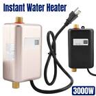 3000W 110V Mini  Electric Tankless Hot Water Heater Shower Kitchen Bath