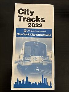 Mta City Tracks Pamphlet Brochure Lirr Guide Long Island Railroad 2022