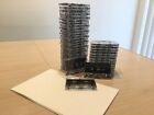 Lot of 40 Blank Bulk Cassette Tapes 32 min - high bias - plus 80 blank labels