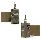 KRYDEX Tactical Radio Kit Pouch Expander Wings Set for Carrier Chest Rig Camo