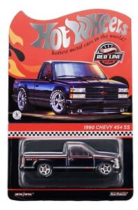 2022 Hot Wheels RLC Exclusive 1990 Chevy 454 SS Truck HGK80 Black Rat