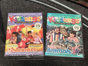 2 - Kidsongs Television Show DVDs As Seen on PBS Fun w/ Manners & Animals