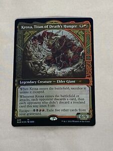 MTG FOIL Kroxa, Titan of Death's Hunger Secret Lair Drop Series