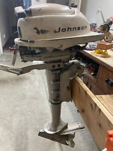 Johnson Seahorse 3hp outboard motor model JW-21, starts but needs tunning