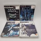 PS3 4 Game Lot XCOM Zone of the Enders Dead Space 2 White Knight Tested Working