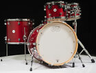 DW Design Series 4pc Drum Set - Cherry Stain 10/12/16/22