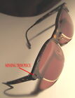Vintage Christian Dior Sunglasses 2664 Amber Salt/Pepper Tortoise As Is Blemish