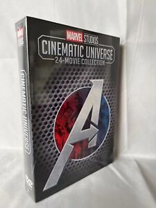 ALL 24 MARVEL CINEMATIC UNIVERSE MOVIE COLLECTION 13-Disc DVD Free Shipping