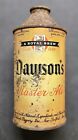 DAWSON'S MASTER ALE- HP Cone Top Beer Can - New Bedford MA