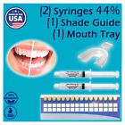 Teeth Whitening 44% Peroxide Dental Bleaching System Oral Gel Kit Tooth Whitener