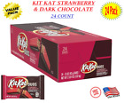 KIT KAT DUOS Strawberry Crème & Dark Chocolate Wafer, 1.5-Ounce Bars (Box of 24)