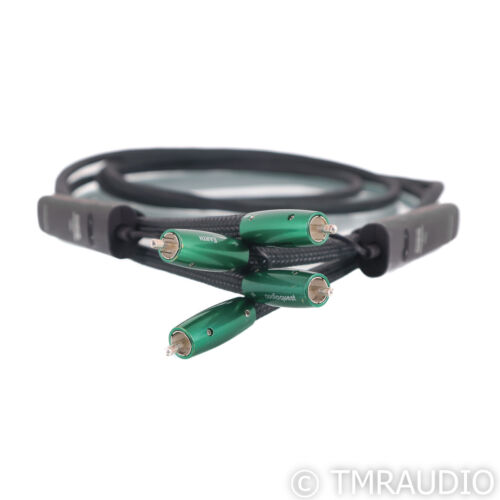 AudioQuest Earth RCA Cables; 2m Pair Interconnects