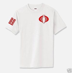 Storm Shadow white t shirt GI G.I.Joe Cobra Retaliation rise movie tee t-shirt
