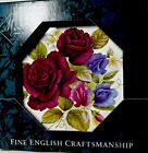 Gorgeous Floral Vintage 6” English Ceramic Tile Trivet - Maw And Company