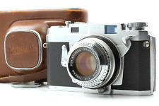 〖MINT〗 Konica III Rangefinder Film Camera Hexanon 48mm F/2 w/Case From JAPAN