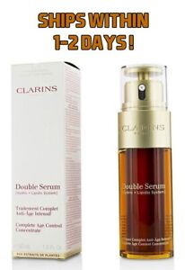 Clarins Double Face Serum Age Control Conventrate 1.6 Fl. Oz / 50ml New in Box!