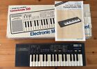 1980s Realistic Concertmate 500 Casio SK1 Sampling 32 Keyboard W/ Manual And Box