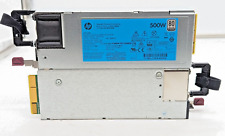 Lot of 2 HP 500W 80 Plus Platinum Power Supply Module DL360 G9 754377-001