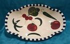 Gates Ware by Laurie Gates tomatoes and peppers Oval Serving Bowl