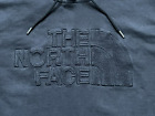 The North Face Mens Hoodie Sweatshirt XL Black On Black Long Sleeve Pullover