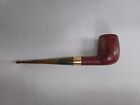 English Dunhill Pipe 197 Bruyere Solid Gold 9ct Band
