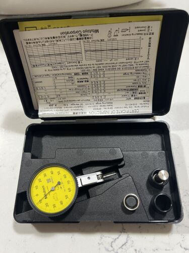 Mitutoyo Dial Test Indicator - 513-401-10E (.001mm graduation)