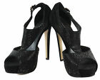 HILAG Size 5 / 35 High Heels in great condition BLACK