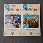 Lot of 2 Kidsongs VHS Good Night Sleep Tight and A DAY With The Animals Videos