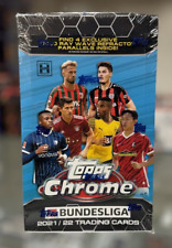 2021/22 Topps Chrome Bundesliga Soccer Hobby Box Lite - Factory Sealed