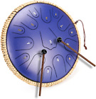 New ListingSteel Tongue Drum-  14 Inch 15 Notes Tongue Drum Instrument-Tongue Drum for Adul