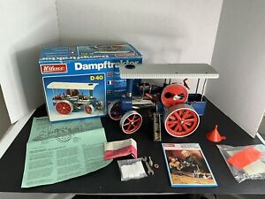 Wilesco D40  Toy Steam Engine Tractor Dampftraktor w/ Original Box
